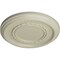 Ekena Millwork Federal Roped Small Ceiling Medallion (Fits Canopies up to 6"), 12 5/8"OD x 1 1/8"P, Clear Yellow CM12FECYF - alternate 3